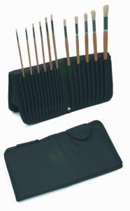 China Foldable Paint Brush Case Holder Organizers , Easel Brush Holder For Writing Materials on sale