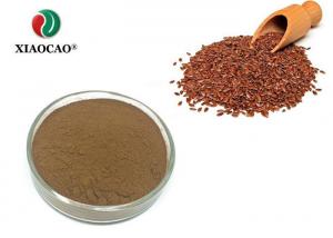China Common Flax Seed Powder / Flax Lignans Extract 20% Prevent Blood Clots on sale