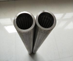 89mm SS Strainer Filter Customized Continuous Slot Well Screen