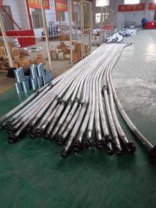 Buy cheap 1 5000psi Armored Drilling Hose With 304 Stainless Cover Hammer Union Connection product