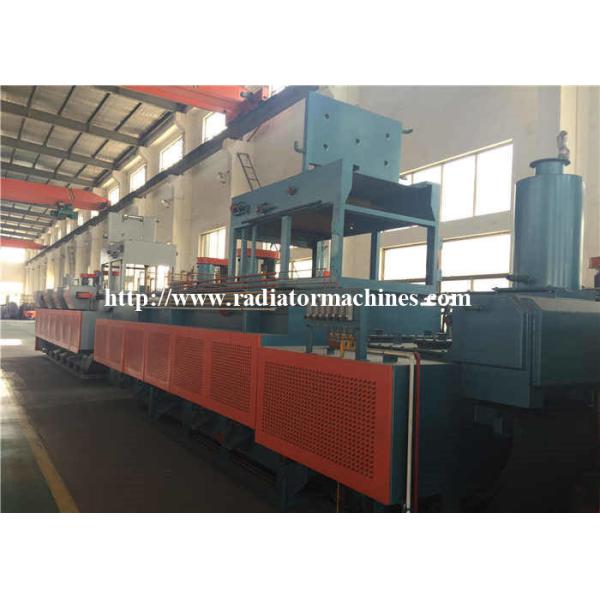 500kg/H Continuous Mesh Belt Quenching Furnace For Screw Heat Treatment And Concrete Nails