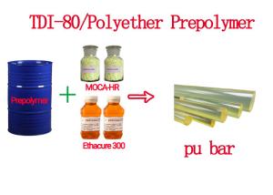 Buy cheap Shore A68 Colorless Liquid TDI Based Polyurethane product