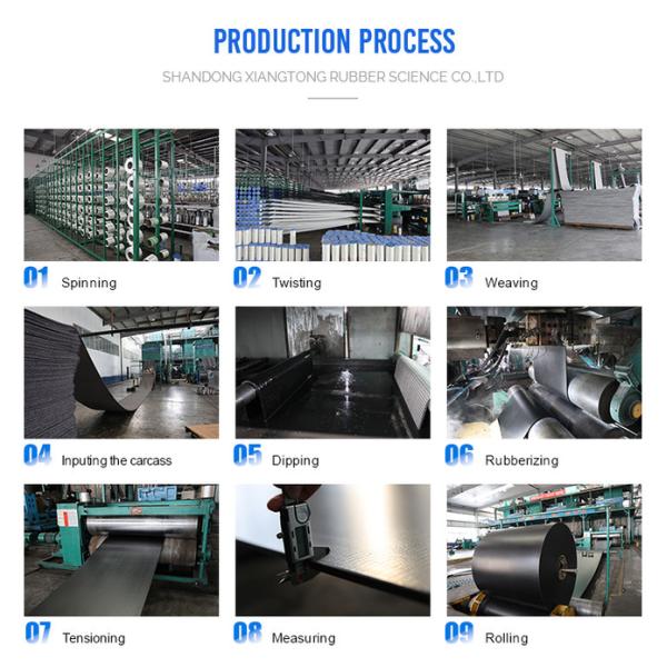 680S PVC Solid Woven Conveyor Belt 2