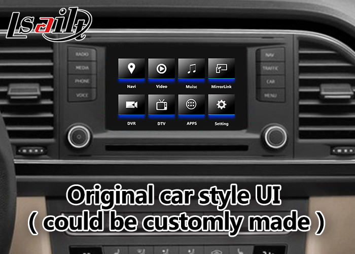 6.5 8 Inches Car Video Interface , Android Navigation Box For Seat Leon MQB MIB MIB2