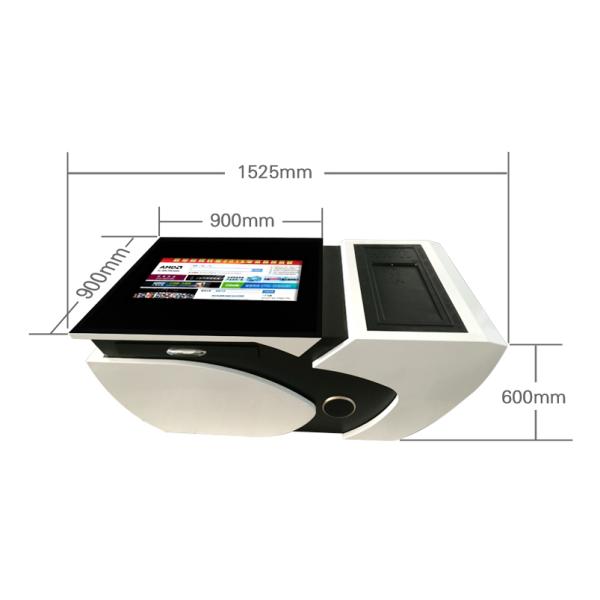 32 Inch Customized Windows 10 Wifi Waterproof Projected Capcitive Touch Screen Tea Table