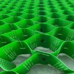 75mm Textured Perforated HDPE Geocell Cellweb System Grid