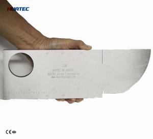 Buy cheap HUATEC IIW V1 Ultrasonic Calibration Blocks , calibration gage blocks BS 2704 ISO2400 DIN 54120 product
