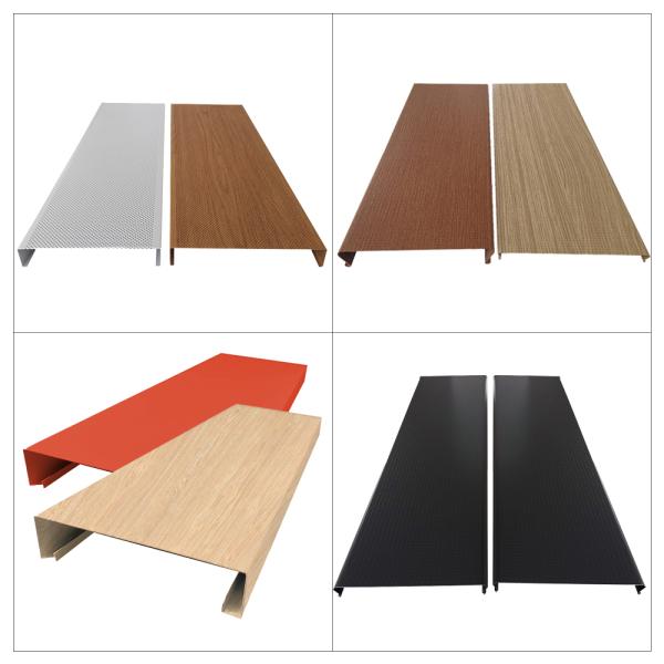 Durability Metal Linear Ceiling with Good Sound Absorption and Moisture Resistance