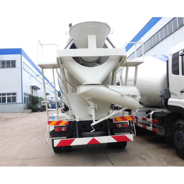 Self Loading Ready Mix Concrete Mixer Trucks Dongfeng Cummins Mobile Concrete Mixer Truck