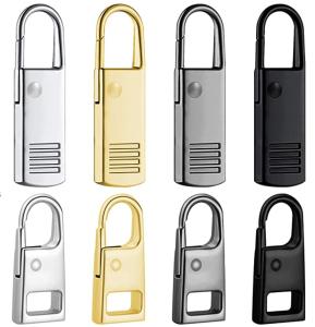 Buy cheap Silver Detachable Heavy Duty Zipper Pulls Thickened Fadeless ISO9001 product