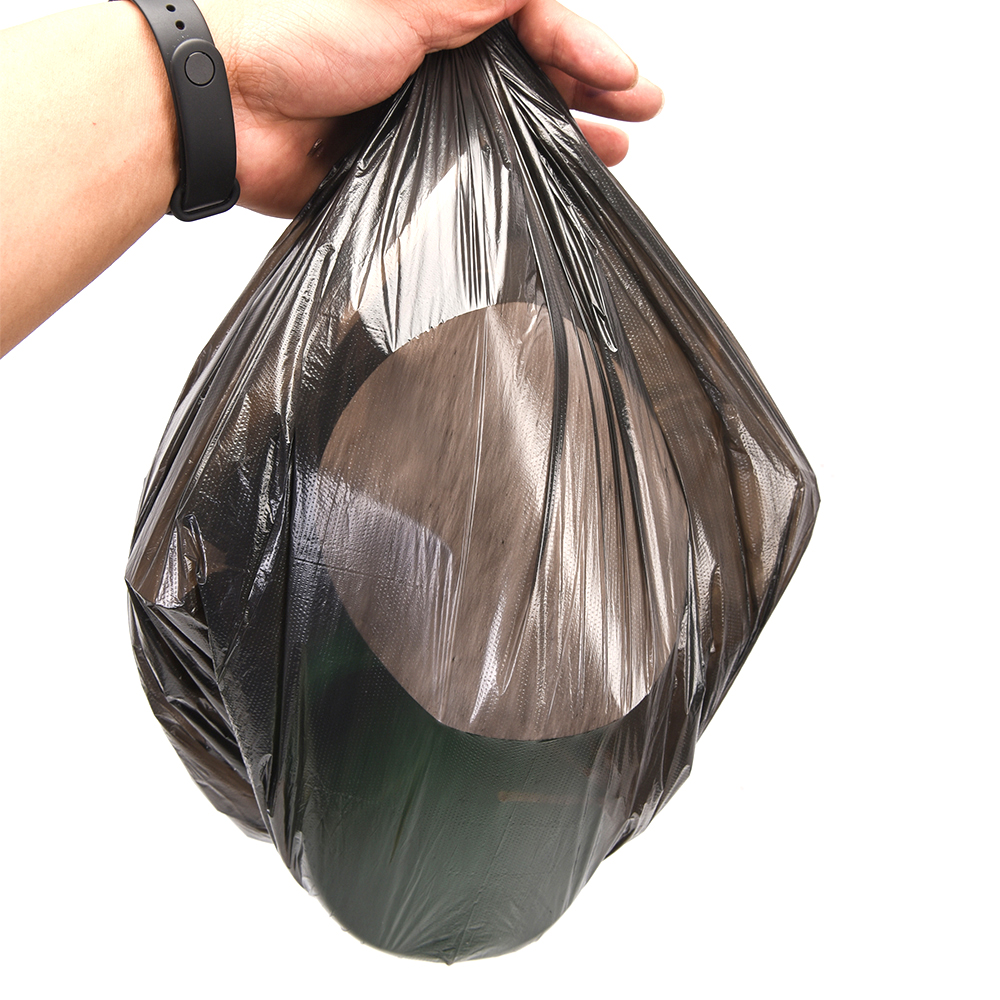 HDPE/LDPE 13 Gallon Biodegradable Garbage Bag on Roll in Beige Color with LLDPE Material