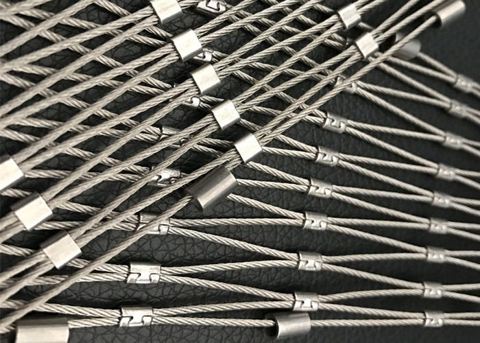 1.5mm Balustrade Or Railing Architectural Wire Mesh Non Rusting