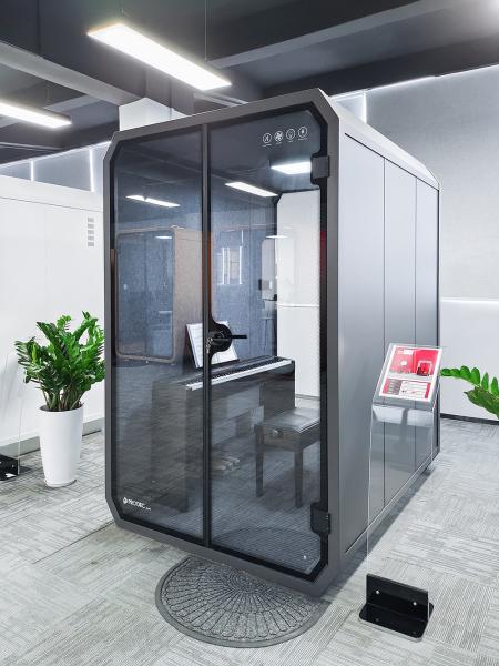 Quality Movable Portable Meeting Soundproof Booth For Private Office for sale