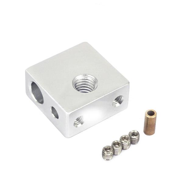 7.8g Aluminium MK7 MK8 3D Printer Heater Block 20mm*20mm*10mm