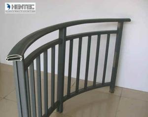 Buy cheap Custom Extrusion Aluminum Porch Railing GB 5237-2008 Standard product