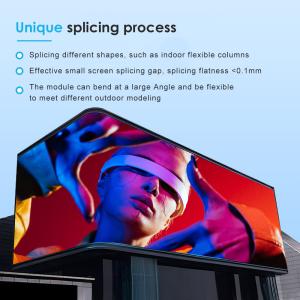Buy cheap P2 Flexible LED Video Display Customized LED Flexible Module 1920Hz product