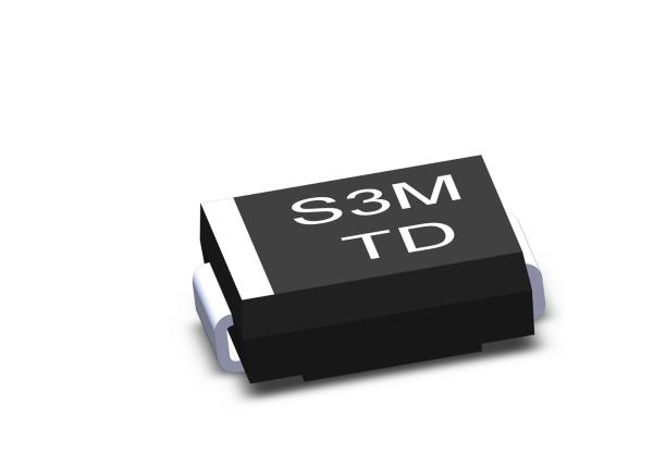 3A 1000V S3M SMD Rectifier Diode Smc Do 214ab Footprint Sma SMB SMC SMAF SMBF