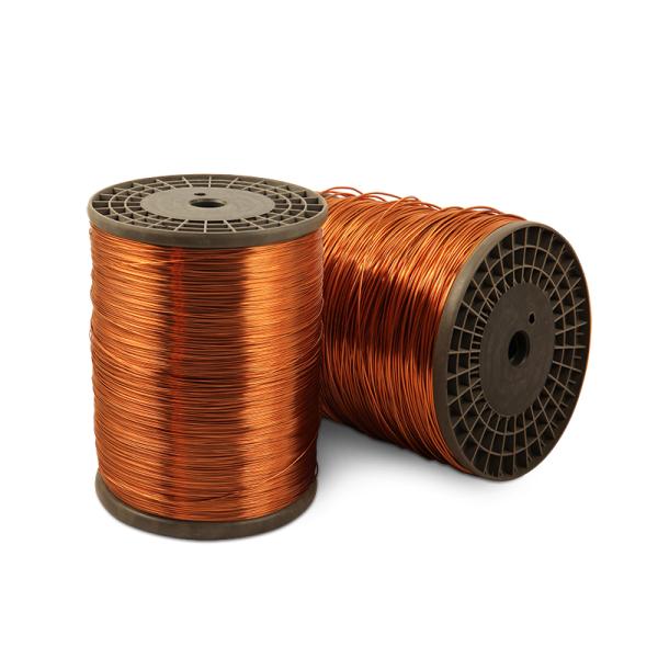 Ultra-fine Enameled Wires 0.15mm Polyesterimide Enameled Round Copper Wires with Self Bonding Layer.