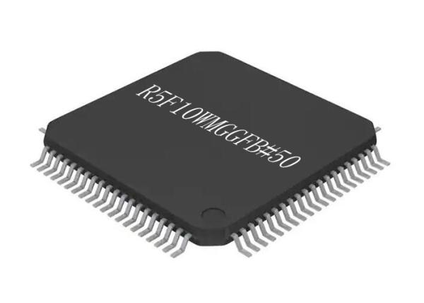 Quality 24MHz IC Chip R5F10WMGGFB#50 16Bit Microcontroller Chip LQFP80 128KB FLASH for sale