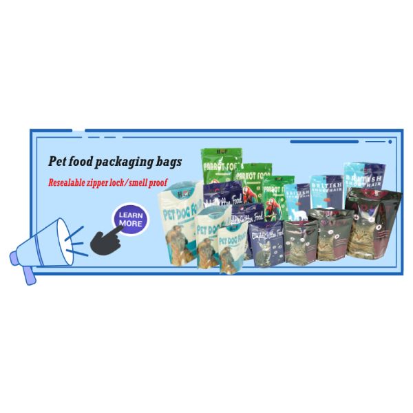 PE Plastic Material Structure PET VMPET PE Printing Different Designs Packaging Mylar Bag Zip Biodegradable Food Packaging