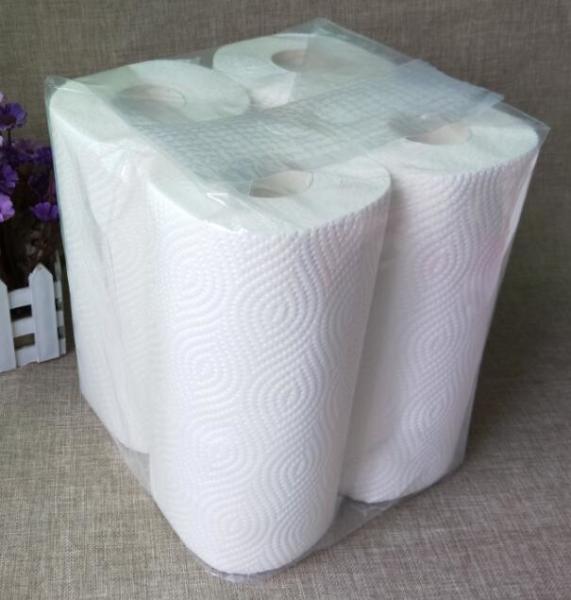 Quality Customized White Kitchen Paper Hand Towel Tissue of Zero Bleaching for sale