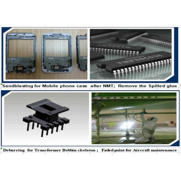 Anti Static Polyamide PA30 Nylon Sand Plastic Blasting Media For Resin Deburring