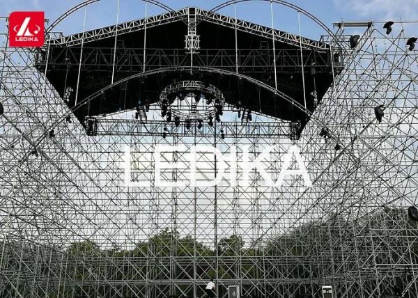 Quality Flexible And Adaptable Aluminum Stage Roof Truss For Exhibition Display for sale