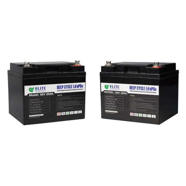 OEM CE Li Phosphate Battery RS485 IP67 36V 20Ah Li Ion Battery