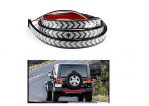 China Red LED Flowing Yellow Turn Signal Lamp 100cm 150cm LED Brake Light Strip With Reverse on sale