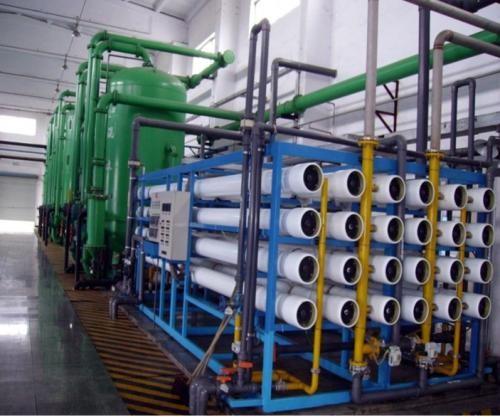 Quality DOW Hydranautics Grundfos CNP UPW System , Polishing resin RO Water Machine for sale