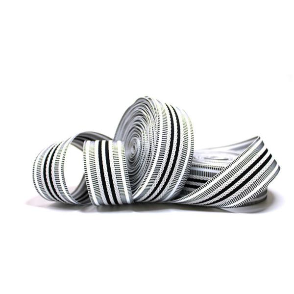 Intercolor Stripe Polyester Webbing 3.1cm Pp Webbing Tape For Trousers Waist Band