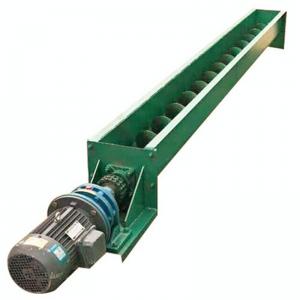 China Inclined Trough Horizontal Screw Conveyor Electrical Type on sale