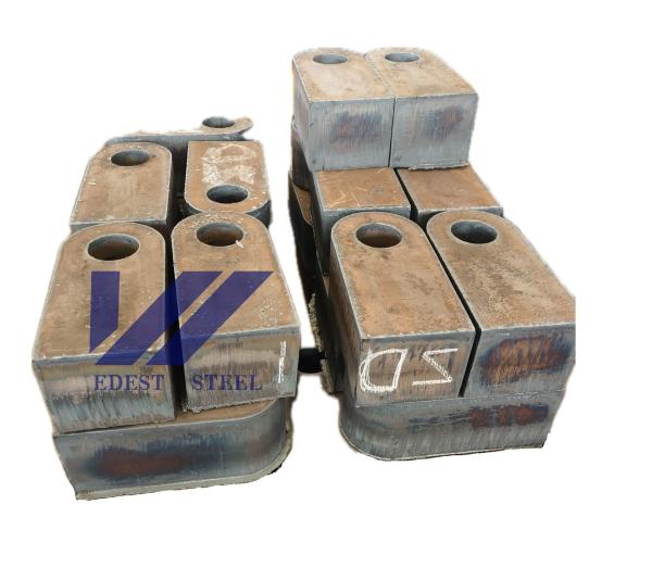 Quality S235JR S355jr Customized Steel Plate Cutting CNC Machining Service for sale