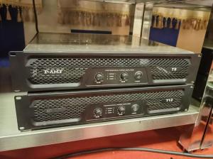 Buy cheap Versatile T12 2 X 1200W Stage Power Amplifier For Various Live Performance Applications product