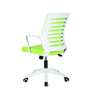 Buy cheap Small Upholstered Swivel Computer Mesh Chairs Elastic Mesh Backrest product