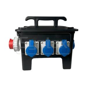 Syntax New RB13 Rubber Box 32A Three Phase Outdoor Mains Distro Box For Live Event Industry in Dubai