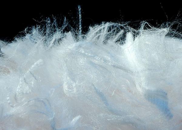 Quality Short Cut PLA Polylactic Acid Fiber 100% Biodegradable For Paper Making for sale