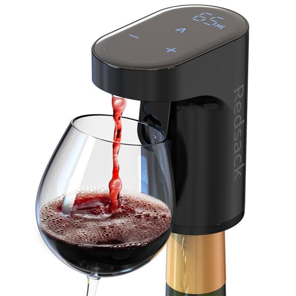 Quality Colorful Multi Smart Wine Dispenser With LED Display Rechargeable Battery for sale