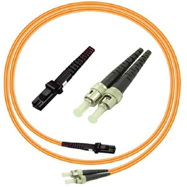 LSZH Fiber Optic Patch Cord , 3.0mm 2M MTRJ Patch Cord Duplex