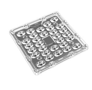 Buy cheap Square SMD5050 Multi Lens Array 30 In 1 80x150 Degree 130x130mm product
