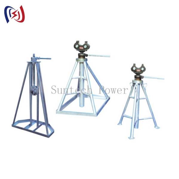 Quality Utility Cable Drum Stand – Simple Reel Support for Power Line & Transmission Projects for sale