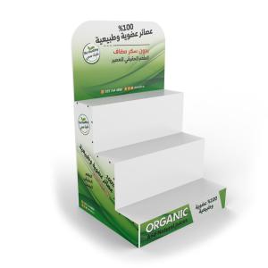 China Custom Logo Wooden Display Stand Wood Tier Display Stand ODM on sale