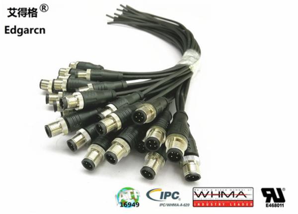 Quality Circular Connector M12 Cable Assembly for sale