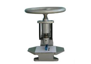 Rubber Dumbbell Die Cutter , Impact / Tensile Test Specimen Cutting Machine