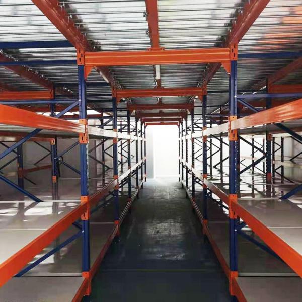 2-3 Levels Mezzanine Storage Rack Multi Level For Customized Warehouse Storage