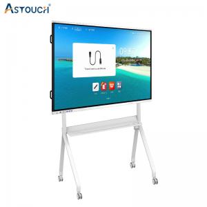 Buy cheap 4K 98 Inch Smart Tech Interactive Whiteboard 4 Screen Share Google Play product