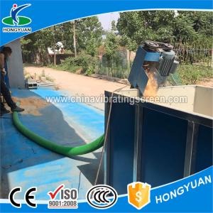 The vertical use of grain storage spiral conveyor stack transfer