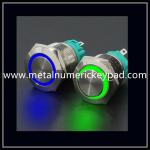 IP66 RoHS Waterproof Keyboard Button LED Illuminated Metal Button