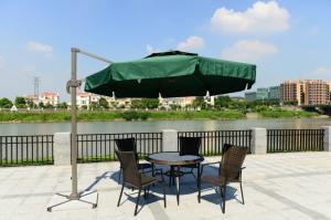 Buy cheap 3m green sun umbrella solar umbrella beach umbrellas product