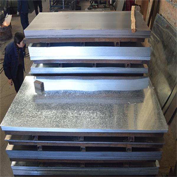 Quality DC52D+Z80 Galvanized GI Plates Sheet Customized 1250 * 2500mm for sale